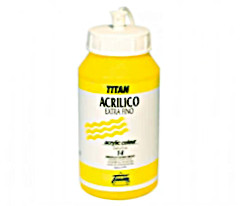 Titan Acrylics flasker 250 ml